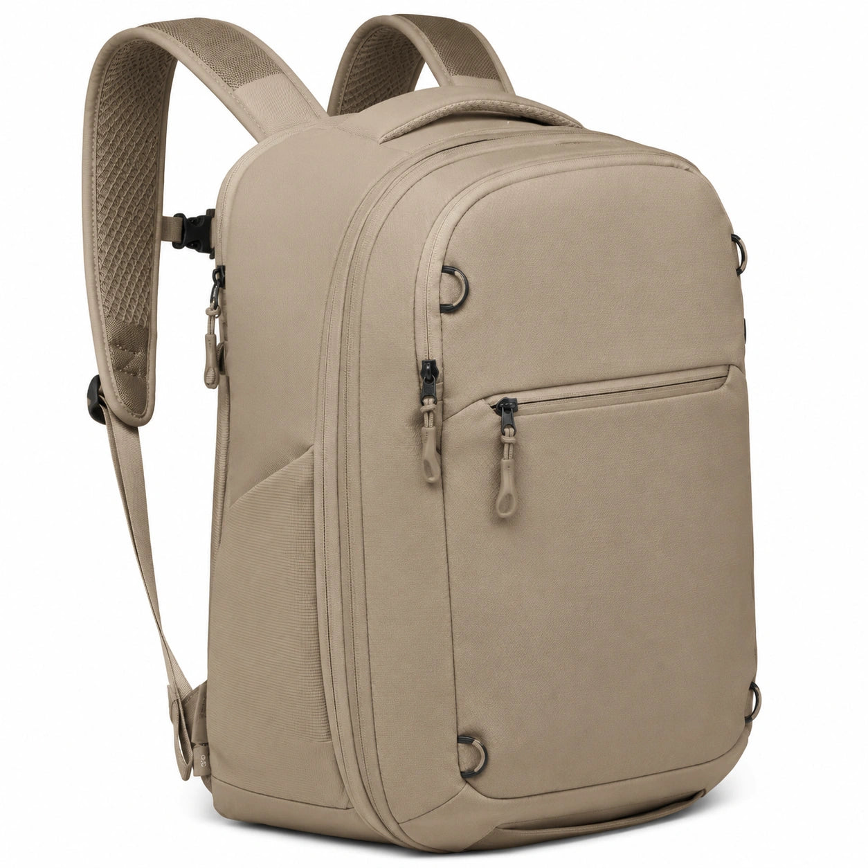 Sac à dos multifonction beige - 25L, 45 x 30 x 15 cm