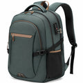 Sac à dos ordinateur antivol 15,6 pouces vert